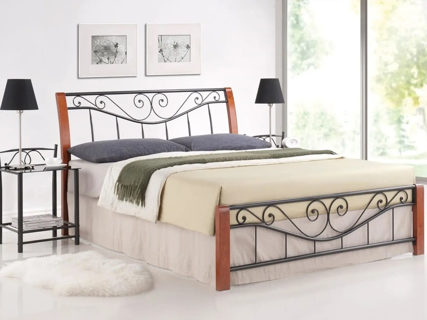 Pat Signal Parma 140x200 (Antique Cherry/Black)