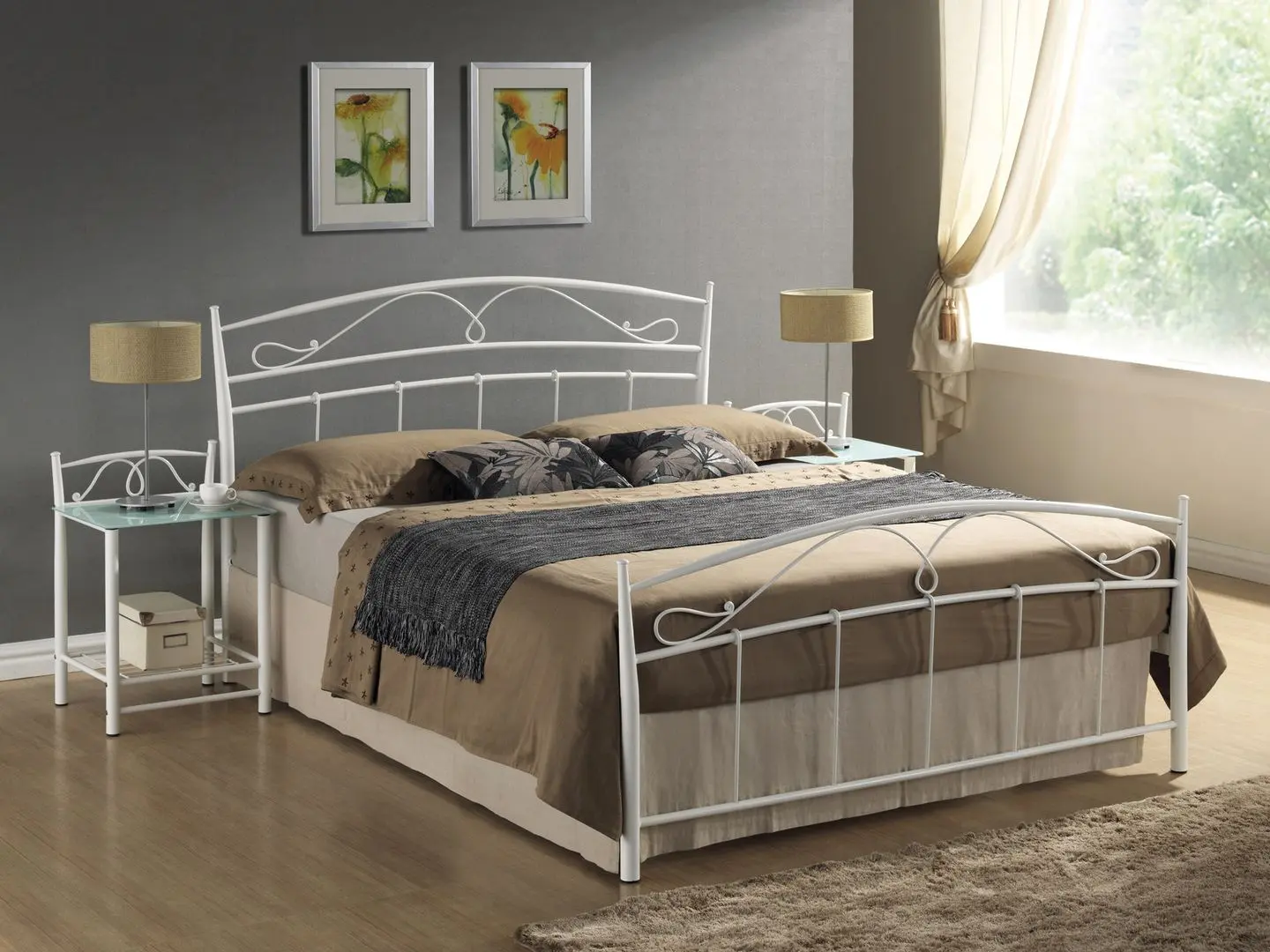 Кровать Signal Siena 120x200 (White)