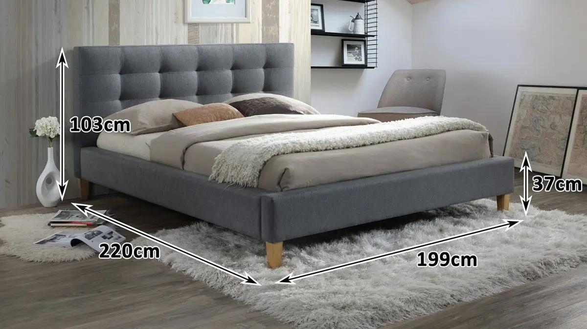 Pat Signal Texas 180x200 (Gray/Oak) - 3