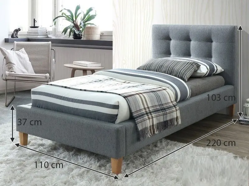Pat Signal Texas 90x200 (Gray/Oak) - 3