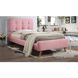 Pat Signal Tiffany 90x200 (Pink/Oak) Thumb