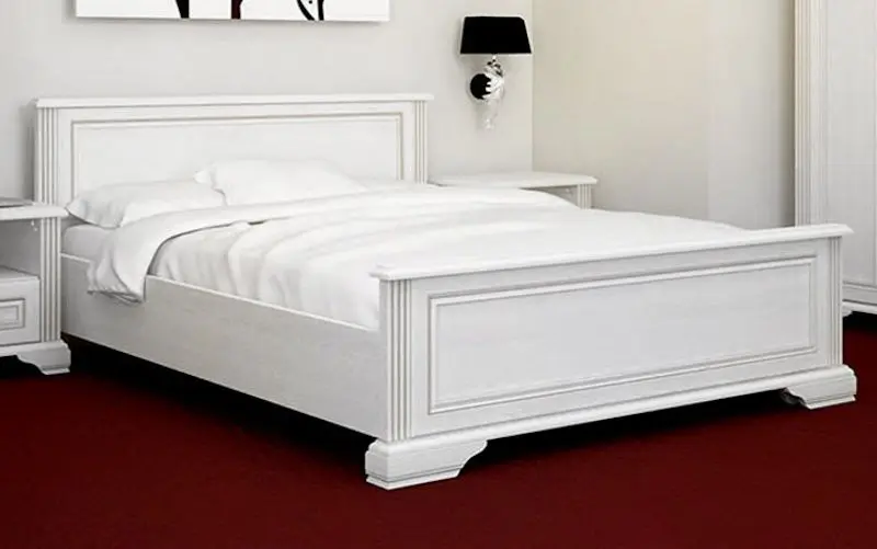 Pat Gerbor White 160x200 (Snow Ash/Silver Pine)