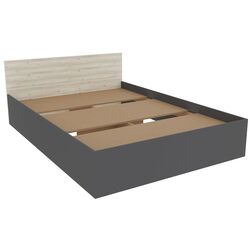 Кровать Haaus Malmo 140x200 (Anthracite/White Oak) Thumb