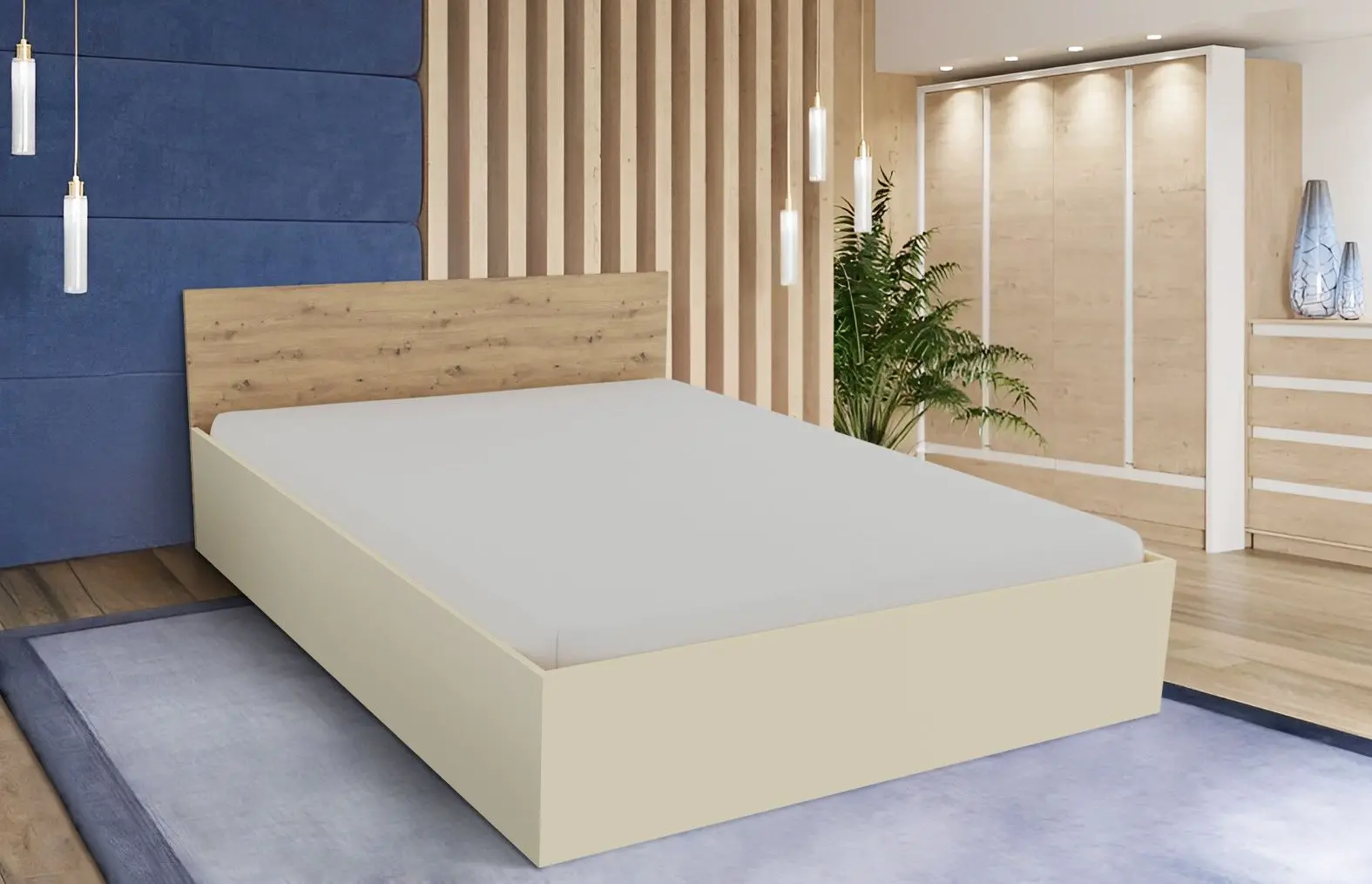 Pat Haaus Malmo 140x200 (Clay/Artisan Oak)