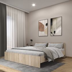 Кровать Haaus Remi 180x200 cm (Sonoma Oak)