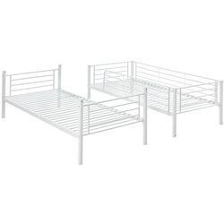 Двухъярусная кровать Halmar Bunky 90x200 (White) Thumb