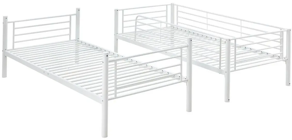 Двухъярусная кровать Halmar Bunky 90x200 (White)