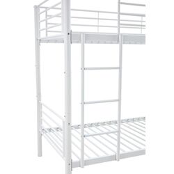 Двухъярусная кровать Halmar Bunky 90x200 (White) Thumb