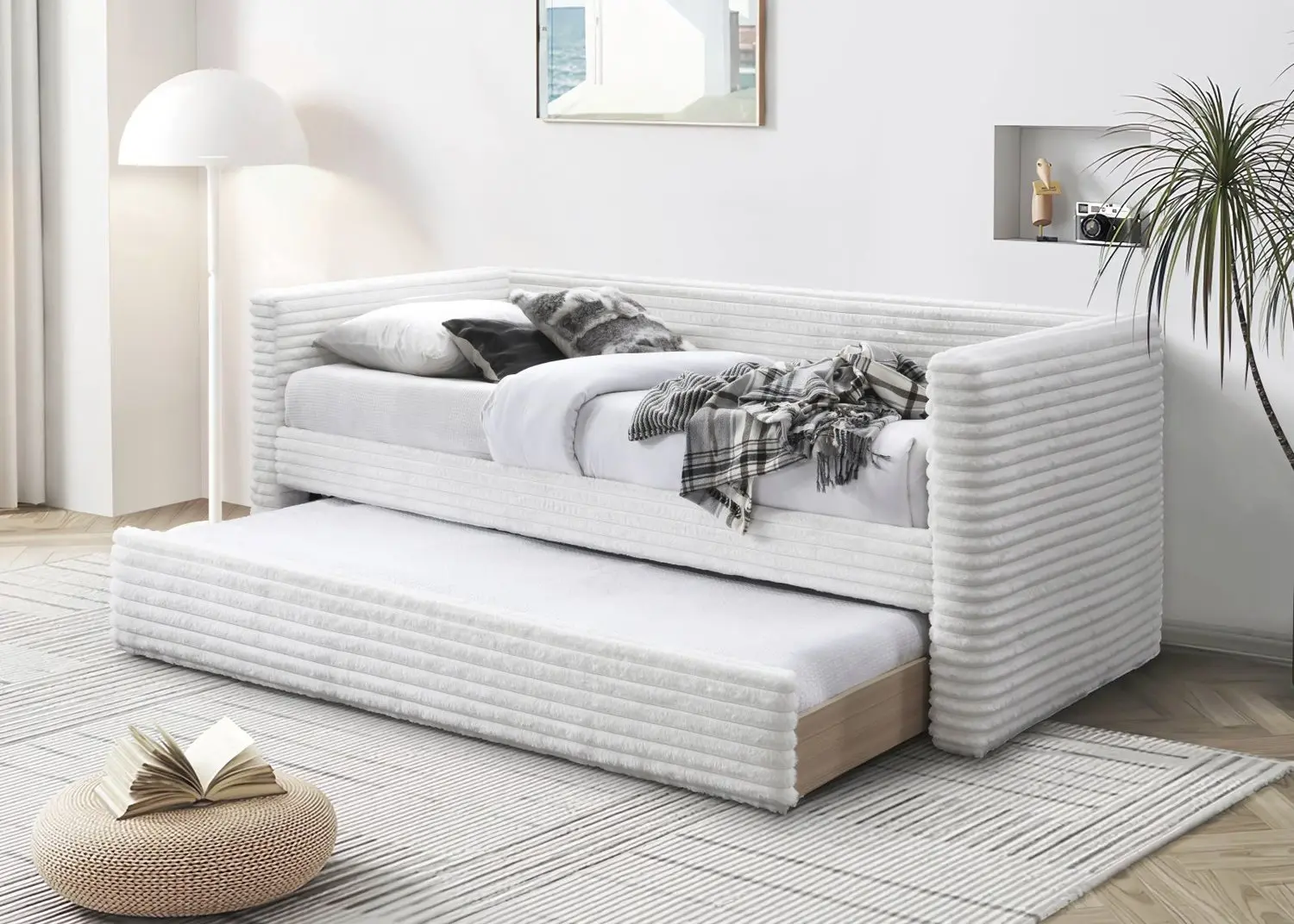 Кровать Halmar Alabama 90x200 (Cream)
