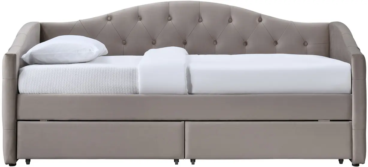 Кровать Halmar Aloha 90х200 (Beige) - 2
