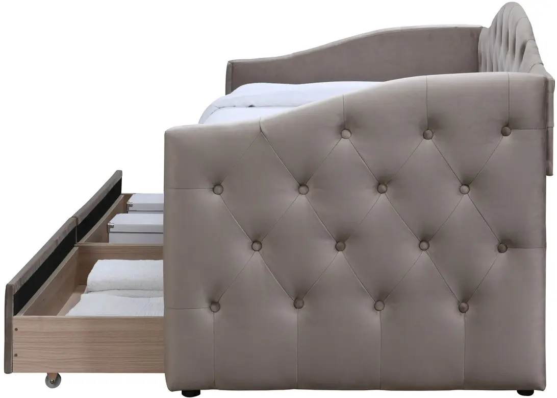 Кровать Halmar Aloha 90х200 (Beige) - 3