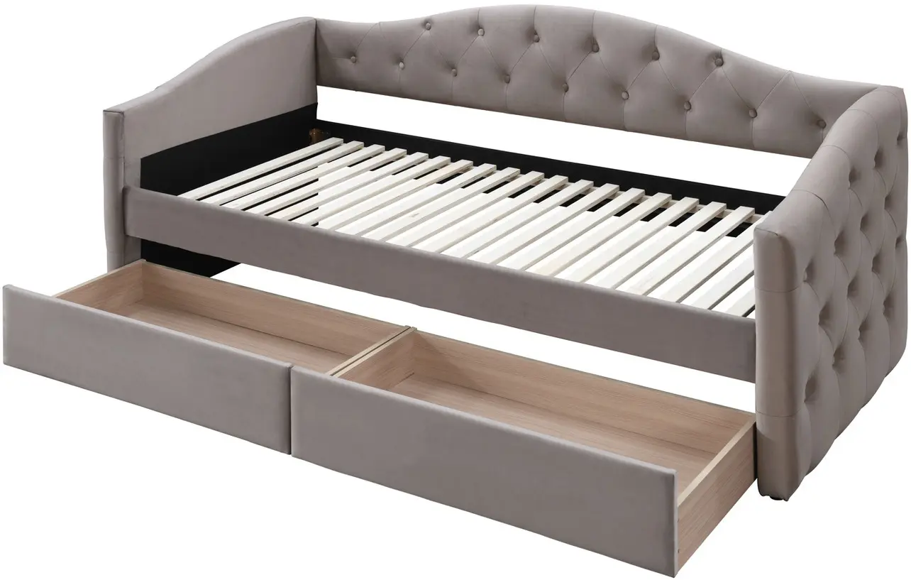 Кровать Halmar Aloha 90х200 (Beige) - 4