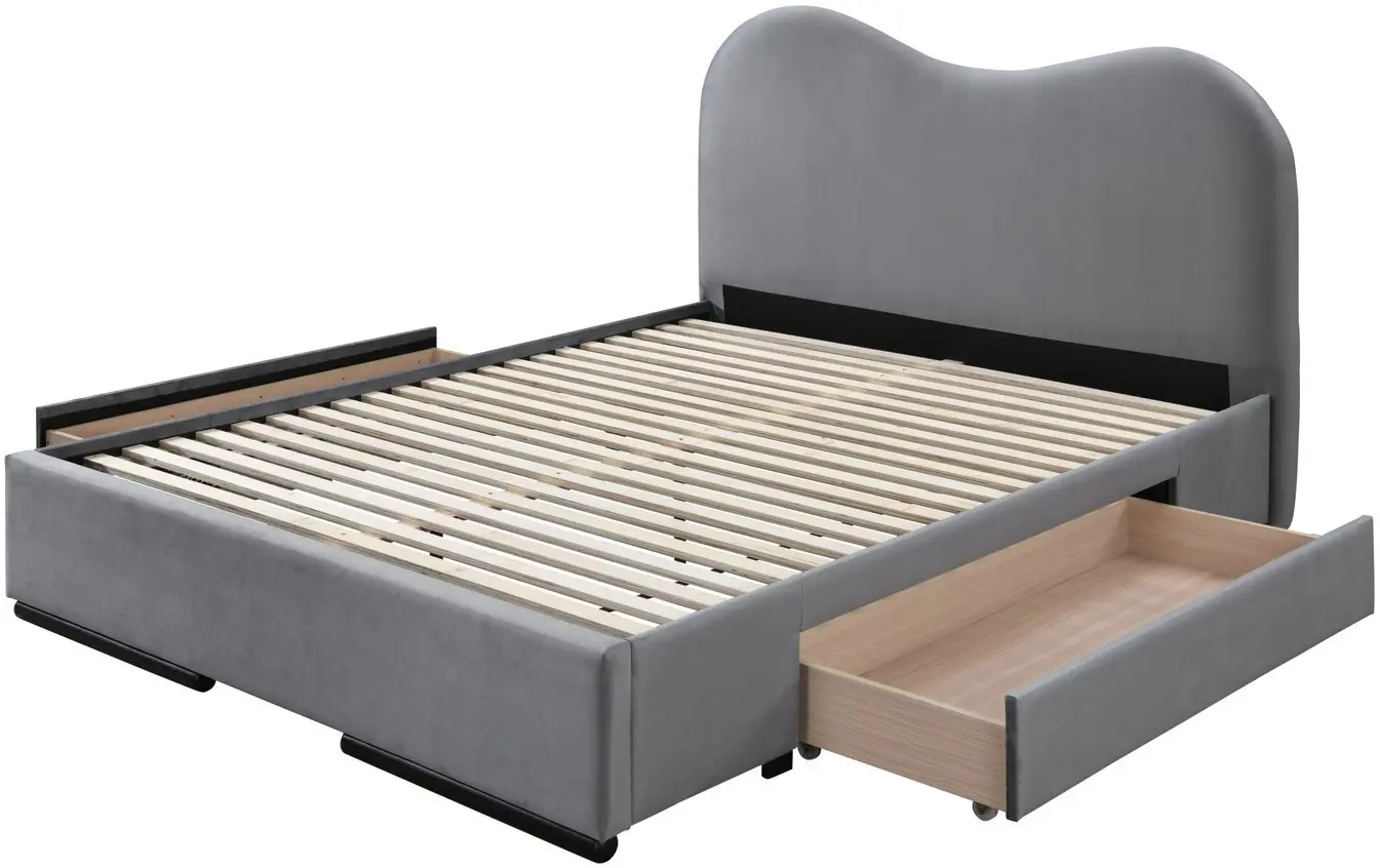 Pat Halmar Amber 160x200 (Gray) - 4