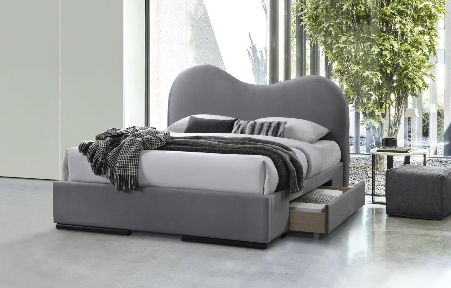 Pat Halmar Amber 160x200 (Gray)
