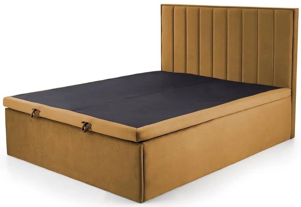 Кровать Halmar Asento подъемный механизм 160x200 Element 08 (Mustard)