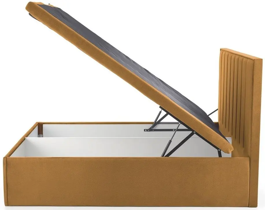 Кровать Halmar Asento подъемный механизм 160x200 Element 08 (Mustard)