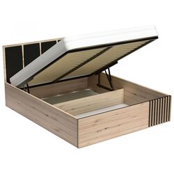 Pat Halmar CALI C16 cu mecanism de ridicare 160x200 (Artisan Oak/Black) Thumb