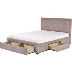Pat Halmar Evora cu sertare 160x200 (Beige) Thumb