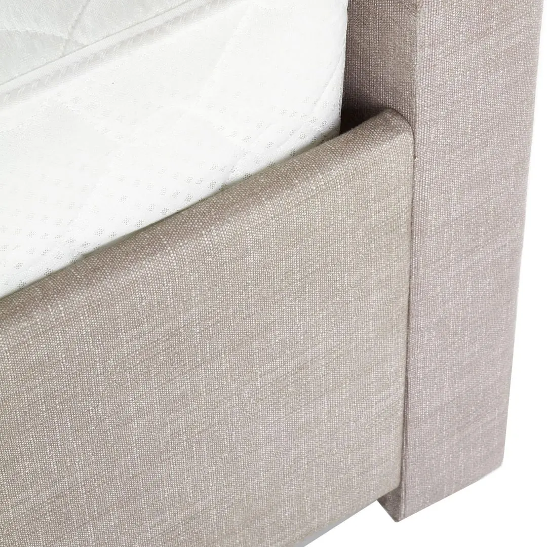 Pat Halmar Evora cu sertare 160x200 (Beige)