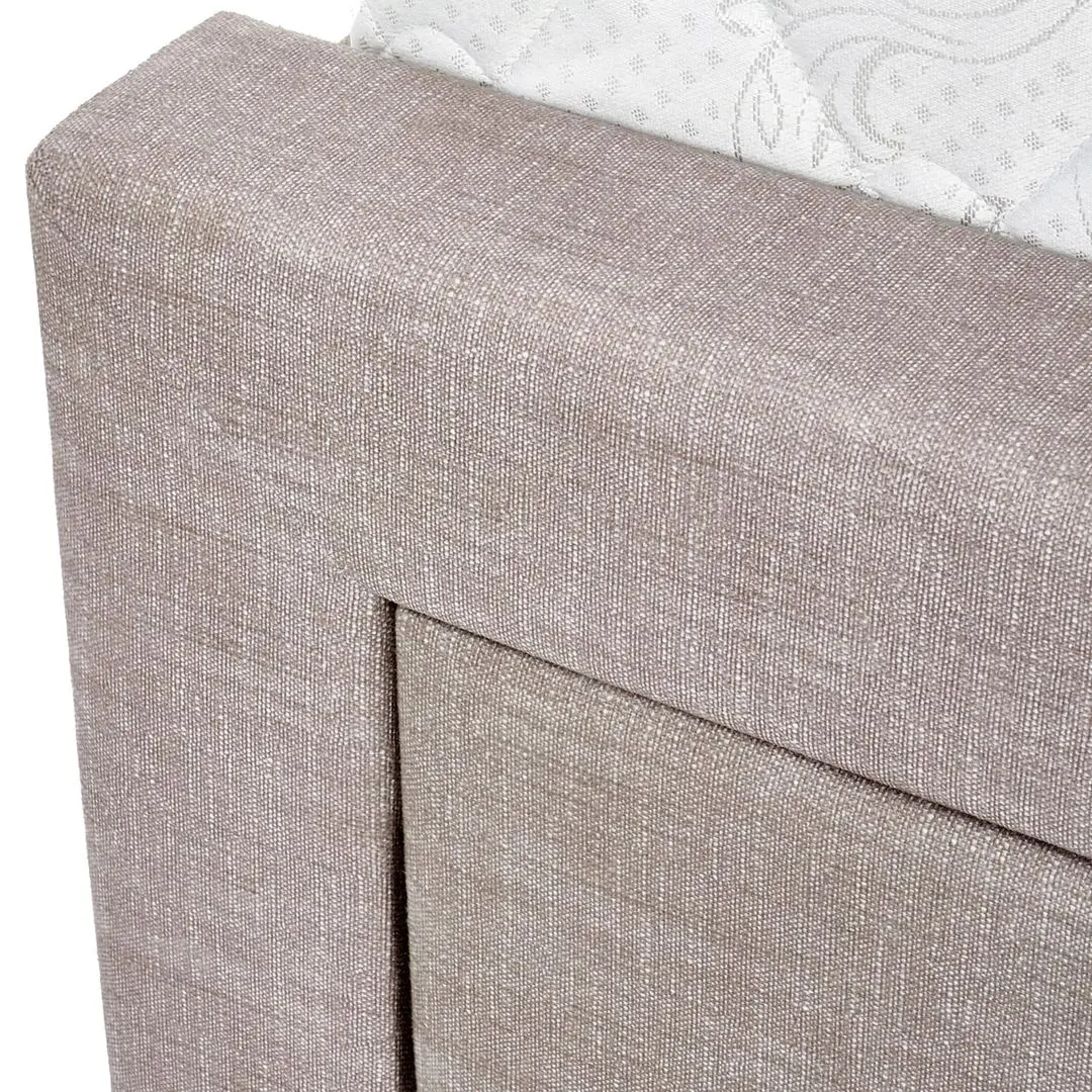 Pat Halmar Evora cu sertare 160x200 (Beige)