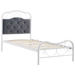 Pat Halmar Fabrizia 90x200 (Gray/White) Thumb