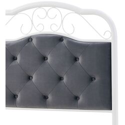 Pat Halmar Fabrizia 90x200 (Gray/White) Thumb