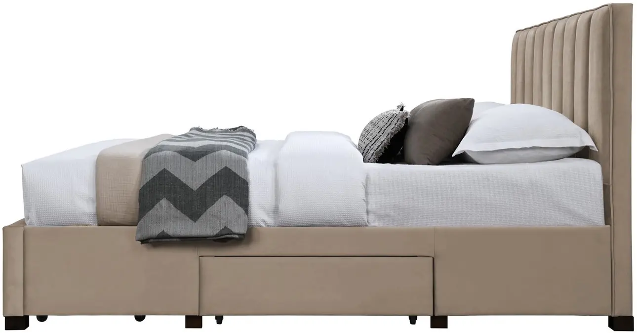 Кровать Halmar Grace 120x200 (Beige) - 3