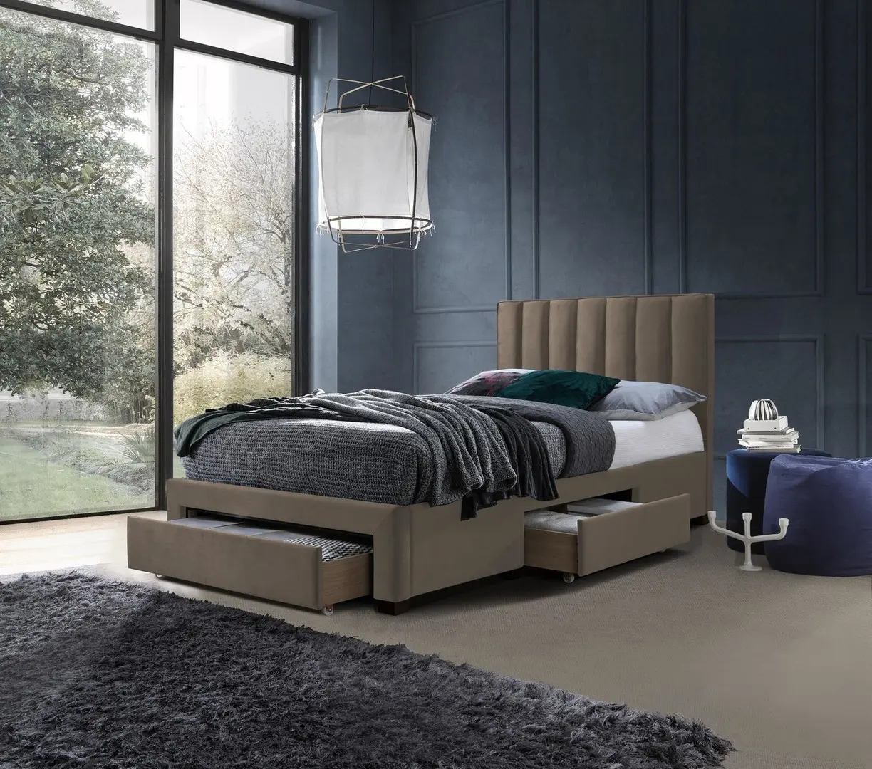 Кровать Halmar Grace 120x200 (Beige)