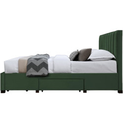 Кровать Halmar Grace 120x200 (Dark Green) Thumb