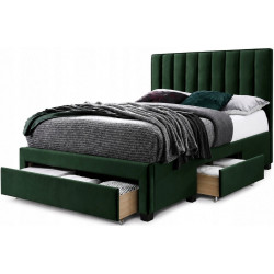 Кровать Halmar Grace 120x200 (Dark Green) Thumb
