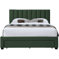 Кровать Halmar Grace 140x200 (Dark Green) Thumb