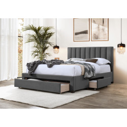 Кровать Halmar Grace с ящиками 140x200 (Grey)