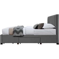 Pat Halmar Grace cu sertare 140x200 (Grey) Thumb
