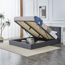 Кровать Halmar Katarina 160 (Grey) Thumb