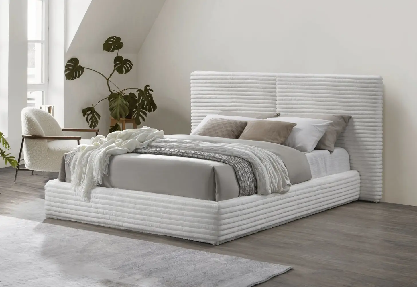 Pat Halmar Madera 160x200 (Cream)