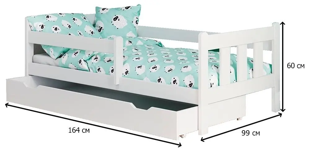 Кровать Halmar Marinella 80x160 (White)