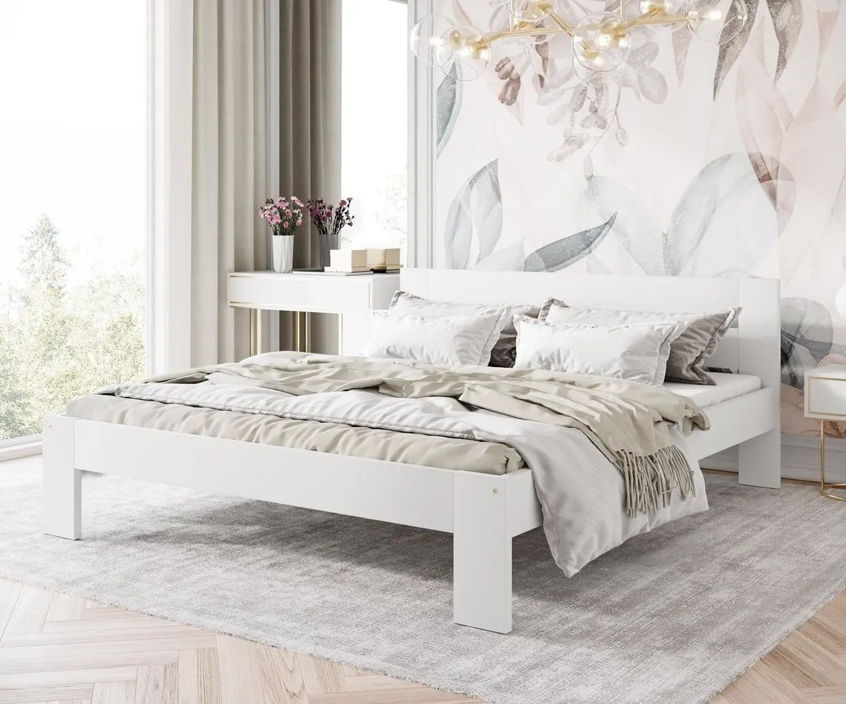 Pat Halmar Matilda 160x200 (White)