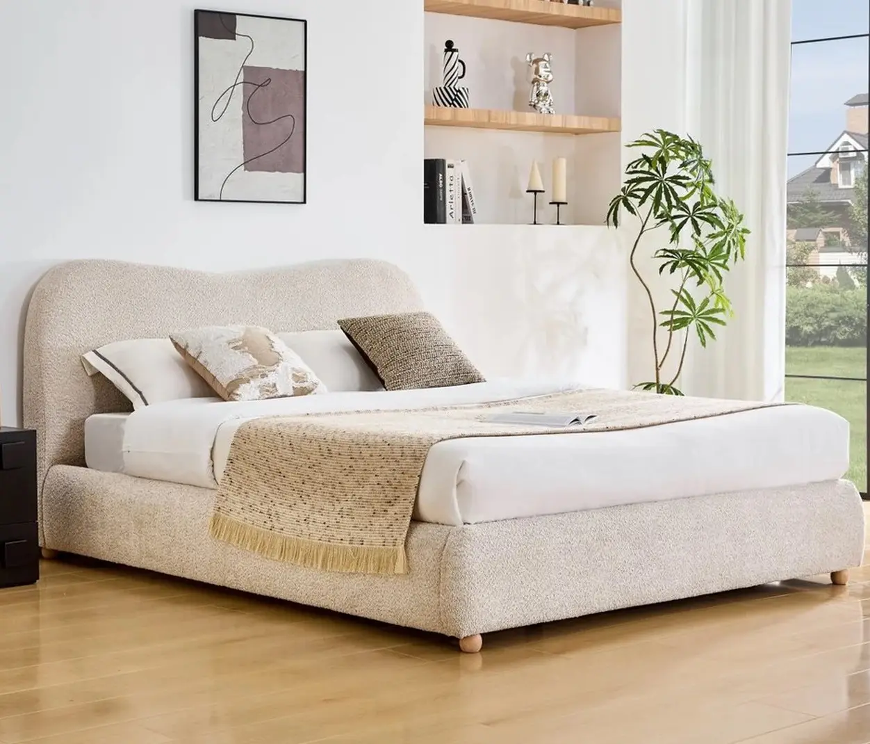 Кровать Halmar Navigo 160x200 (Beige)