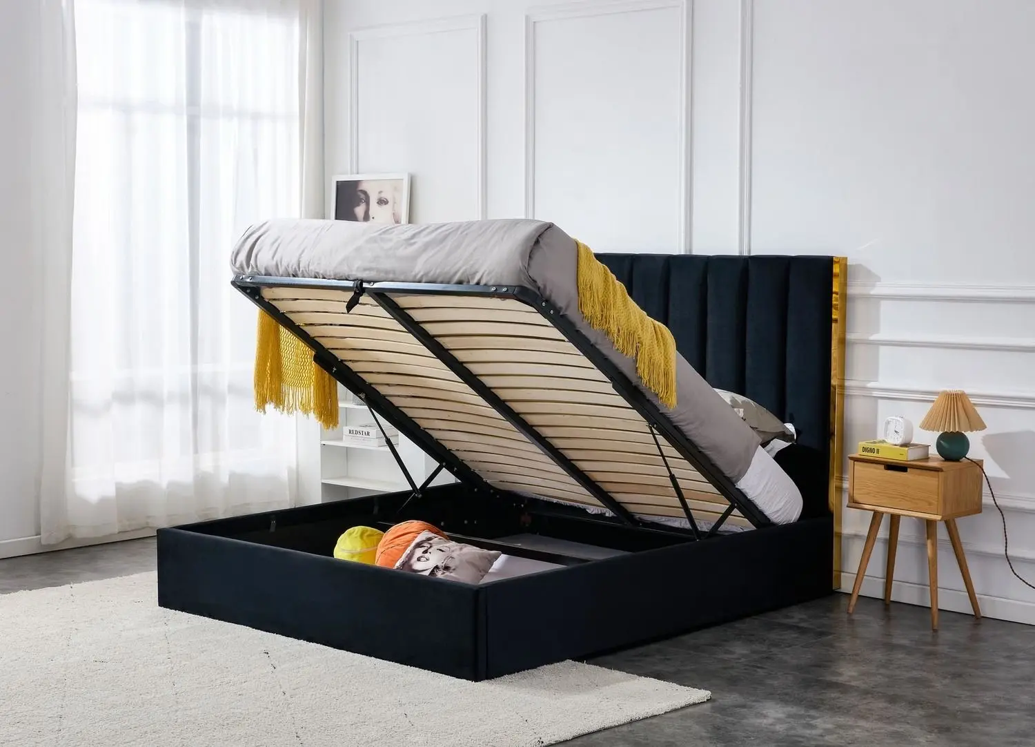 Pat Halmar Palazzo 160x200 (Black/Gold) - 7
