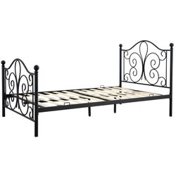 Кровать Halmar Panama 120x200 (Black) Thumb