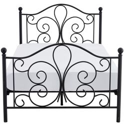 Кровать Halmar Panama 120x200 (Black) Thumb