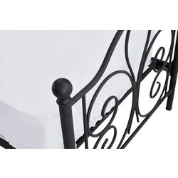 Кровать Halmar Panama 120x200 (Black) Thumb