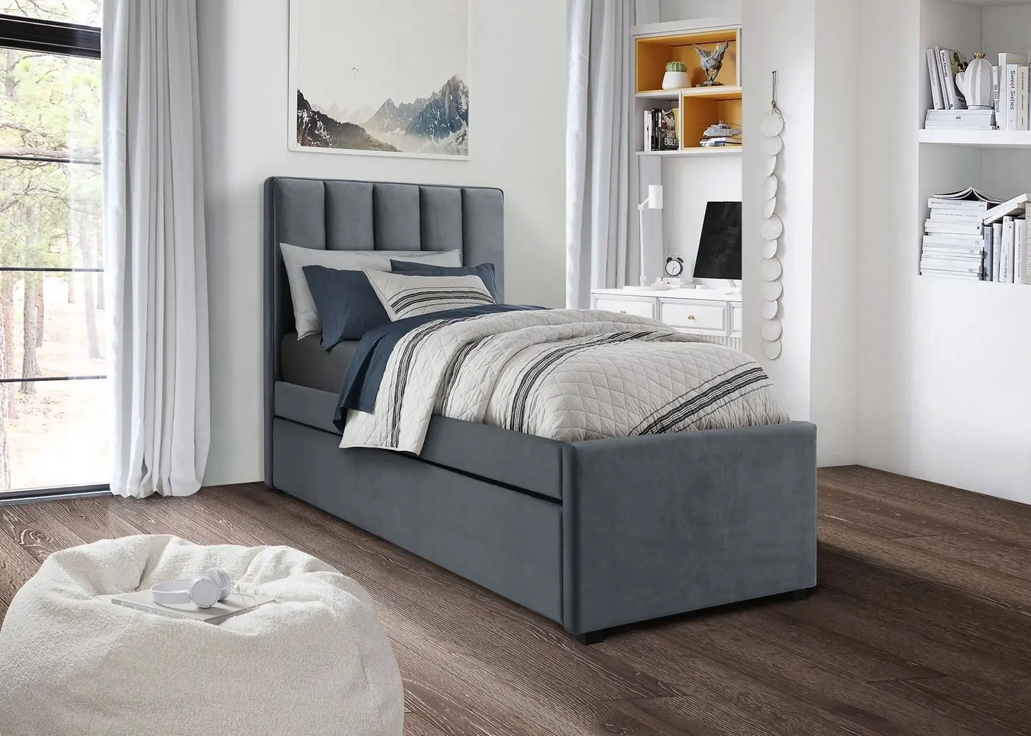 Pat Halmar Russo 90x200 (Grey)