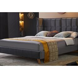 Кровать Halmar Scandino 160x200 (Gray) Thumb