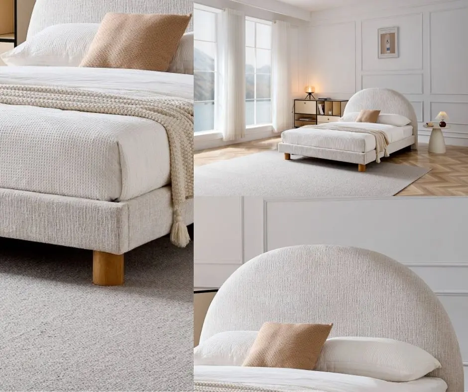 Кровать Halmar Turi 160x200 (Beige) - 3