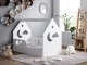 Кровать-домик Happy Babies House Cloud L01 70x140 (White)