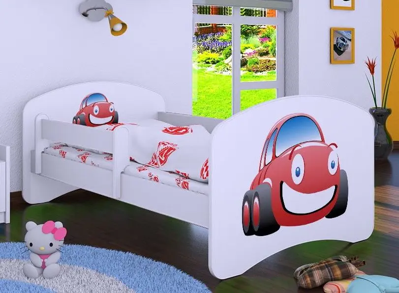 Pat Happy Babies Happy Auto L01 70x140 (White)