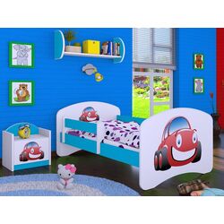 Кровать Happy Babies Happy Auto L01 70x140 (White/Blue)