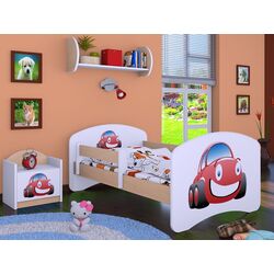 Кровать Happy Babies Happy Auto L01 70x140 (White/Light Pear)