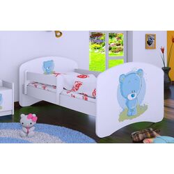 Кровать Happy Babies Happy Bear L05 90x180 (White) Thumb